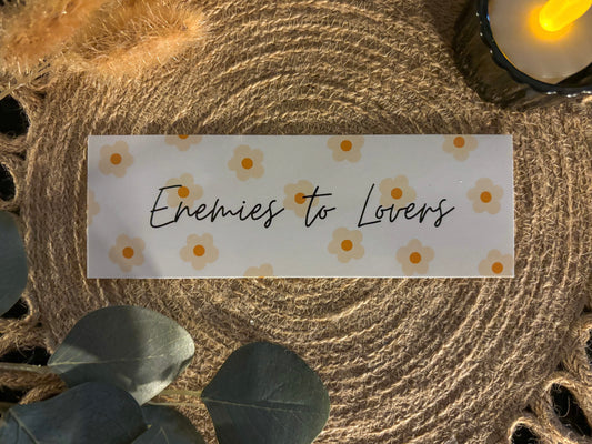 Enemies to Lovers Bookmark